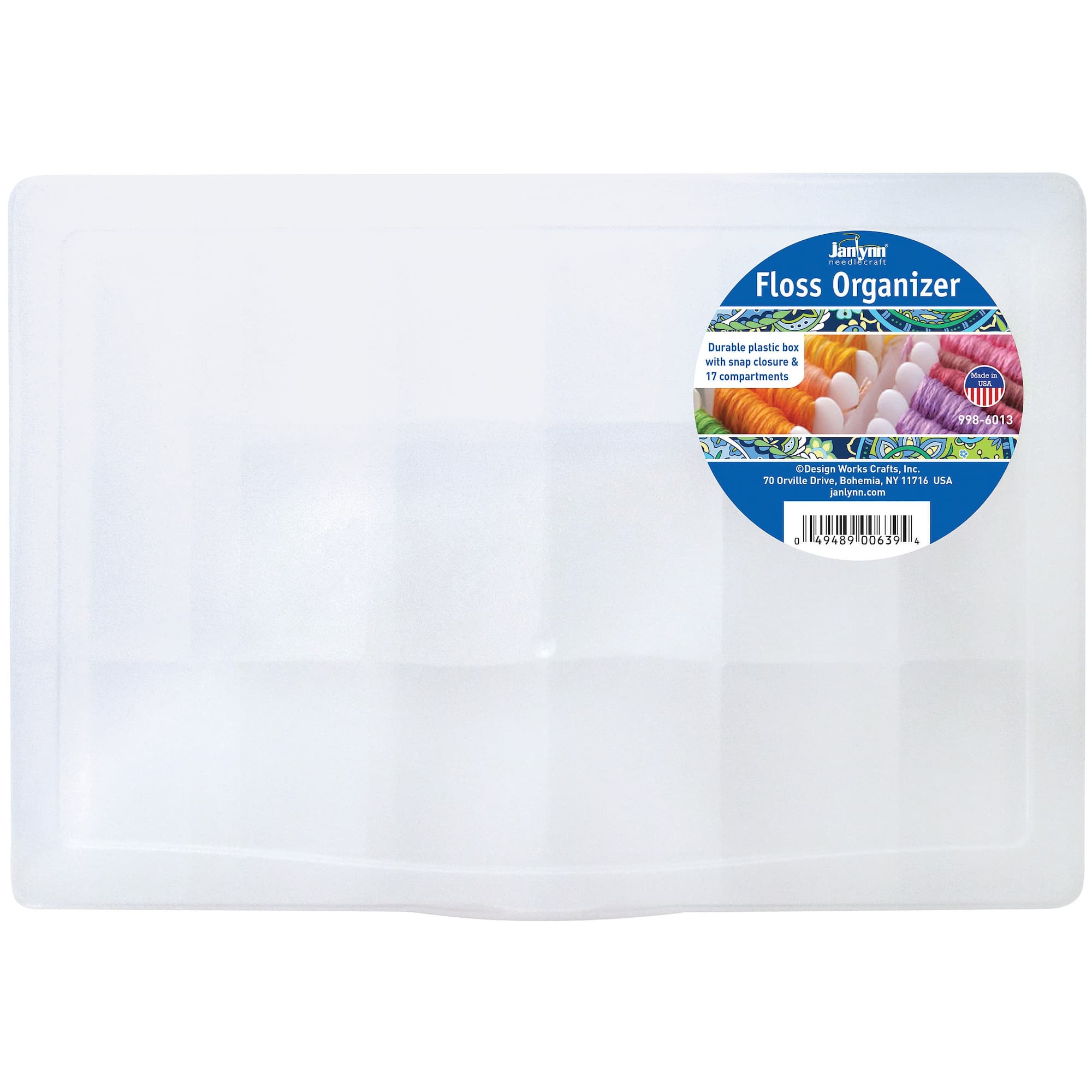 Janlynn® 17 Compartment Floss Organizer